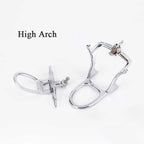 S&Dent 5pcs/Bag Dental Lab Articulator Nickel Coated Big Size Laboratory Instruments Adjustable Equipment Denture Articulator Zinc Alloy Material