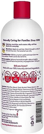 Fairy Tales Rosemary Repel Daily Kids Conditioner– Kids Like the Smell, Lice Do Not, 32 fl oz. (Pack of 1)