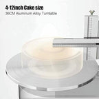 Cake Butter Cream Spreading Machine Birthday Cake Cream Smooth Coating Decoration Tool Jam Spreader Adjustable Cake Icing Smoother for Cake Bread