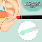 20 Pieces Ear Spoon Tips Cleaner Replacement Set for 3.5 mm Otoscope Plastic Reusable Ear Cleaner Tips for Teens Adults Family Health Care