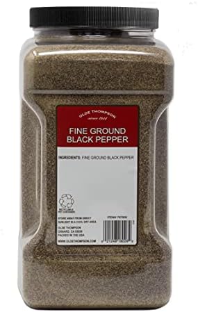 Olde Thompson Cracked Black Pepper, 5 Pound, Bulk Size