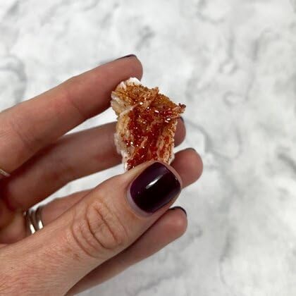 CrystalAge Vanadinite Healing Mineral Specimen - Small (~20mm)