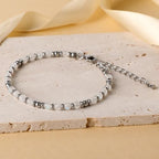 LPBeads Beaded Bracelets for Women Energy Gemstone Charm Jewelry Adjustable Bracelet Gifts for Mom, Daughter, Wife, Friends, Bestie