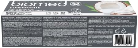 Biomed Superwhite Gentle Coconut Whitening Toothpaste 100g