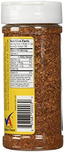 Dizzy Pig Cow Lick Texas-Style Spicy Beef Seasoning Rub (8oz Shaker) - Seasons 30+lbs of Food - Hand Made in the USA - MSG Free, Gluten Free