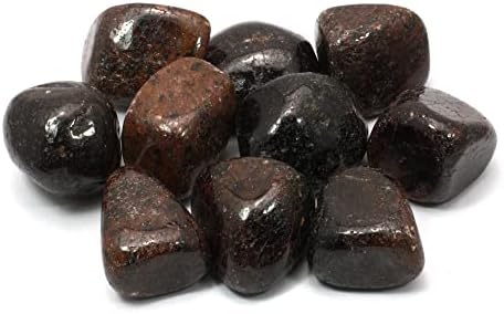 Red Garnet Tumble Stone (20-25mm) - Single Stone