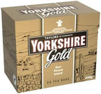 Yorkshire Tea, Gold, Pillow Tea Bags, 80 Count (Pack of 1), Premium Blend, Rich, Smooth, and Satisfying, Classic British Breakfast Blend, Caffeinated, Enjoy Hot or Iced, 80 Teabags