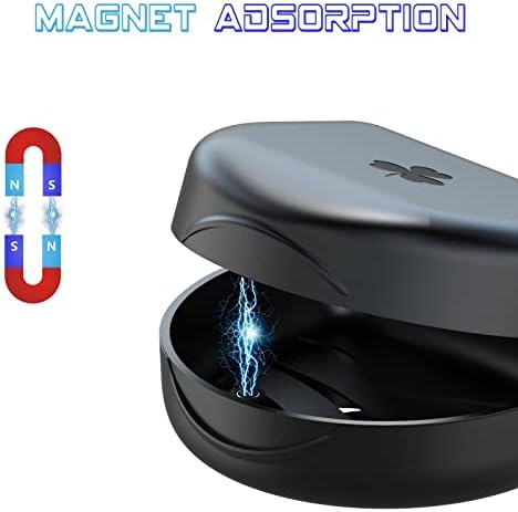 ARGOMAX Aligner and Retainer Case, Professional Orthodontic Storage Box for Braces, Night Guards & Mouth Guards, Slim & Portable Travel Essential-Black