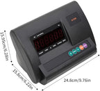 Livestock Scale Kit, 2.5T High Precision Livestock Scale Kit with LED Display and Junction Box for Cattle Pigs Sheep