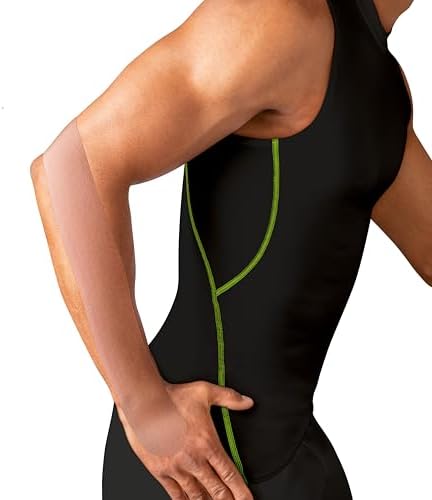 Leukotape K Kinesiology Tape – Water-Repellent, Skin-Friendly, Stays in Place for up to 9 Days - 2 in x 5.5 yds, Tan, 1 Roll