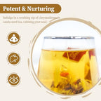 FullChea - Chrysanthemum Cassia Seed Tea, 30 Teabags, 5g/bag - Burdock Root, Goji Berries, Osmanthus, Honeysuckle Combination Herbal Tea