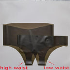 Women's Sexy Boxer Trunks Transparent Seamless Hip Briefs Panties High Elastic Smooth Boy Shorts Underwear