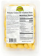 Sanniti Gluten Free Italian Pasta (Pack of 2) (Potato Gnocchi, 17.5 oz)