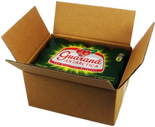 Guaraná Antárctica Soft Drink - 12 Pack - 11.83 FL.Oz - Refrigerante Guaraná Antárctica Lata 350ml - 12x1