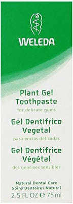 Weleda Peppermint Plant Gel Toothpaste - 10 Pack, 75ml Each