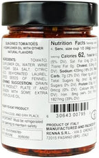 Renna Premium Italian Sun-Dried Tomatoes in Oil (10.58 oz), Authentic Culinary Excellence from Italy, Experience the Rich Flavors of the Mediterranean with Renna