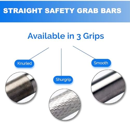 Grab Bar for Bathtub Shower - Stairs Bed Toilet Bathroom / Stand Assist & Safety Handrail / 304 Stainless Steel / Smooth / Oil Rubbed Bronze / 32"