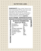 Finest Call Premium Elderflower Syrup Drink Mix, 1 Liter Bottle (33.8 Fl Oz), Pack of 3