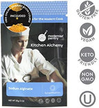 Pure Sodium Alginate (Molecular Gastronomy) ⊘ Non-GMO Vegan OU Kosher Certified - 50g/2oz