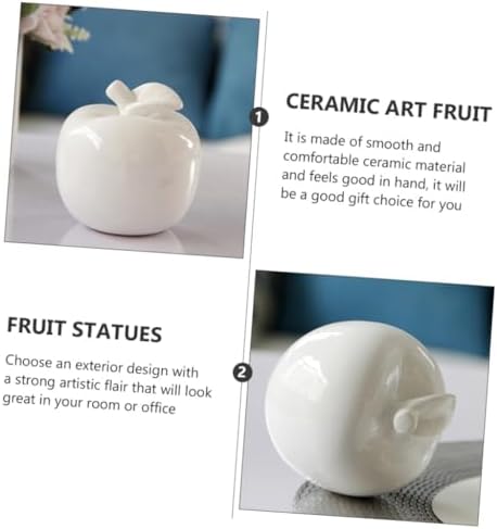 Zerodeko 1pc Ornament Fruit Art Decor for Home and Kitchen Unique Table Centerpiece for Relief and Warm Atmosphere for Occasion