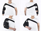 Shoulder Belt Support Arm Sling, Shoulder Brace for Men Women, Adjustable Straps Right Left Single Pads for Stroke Hemiplegia Subluxation Dislocation Recovery Rehabilitation Straps.