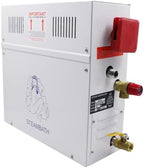 ST-60 6KW Household Sauna Steam Generator Machine, Digital Controller with Adjustable Temp (35-55°C) & Timer, 220V/380V for Wet/Dry Steam Room (4-9 m³)