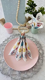 AM Décor - 20 Count Soft 3-Ply Tissue Decoupage Luncheon Paper Napkins -13" x 13" (Unfolded) Child Fun