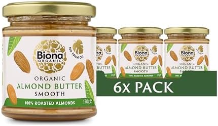 BIONA Organic Almond Butter, 170 GR