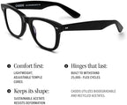 CADDIS Porgy Backstage Unisex Reading Glasses with Magnification