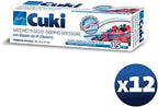 Cuki Double Thick Frost Bags, 17 x 17 cm, 12 Packs, 180 Bags