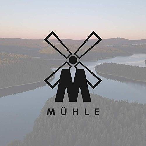 MÜHLE Shaving Soap Dish - Chrome Plated Stainless Steel Bowl, Luxury Shave Accessory for Men