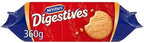 McVitie's Digestive Biscuits, 360g (Pack of 7)