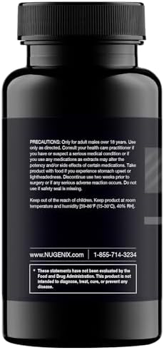 Nugenix Total-T, Free and Total Testosterone Booster Supplement for Men, 42 Count