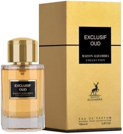 Exclusif Oud by Maison Alhambra for Unisex - 3.4 oz EDP Spray