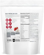Isopure Zero Carb 100% Pure Whey Isolate Protein Powder, Gluten Free, With Vitamins, Strawberries & Cream, 25g Protein Per Serving, 1 Lb, 15 Servings (Packaging May Vary)