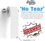 No Tear Prank Toilet Paper - Impossible to Rip Gag for Adults and Kids