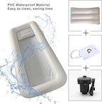CEEBUS Medical Inflatable Bathtub, Portable Inflatable PVC Body Washing Basin System with Water Bag & Electric Air Pump, for Disabled, Elderly, kk852