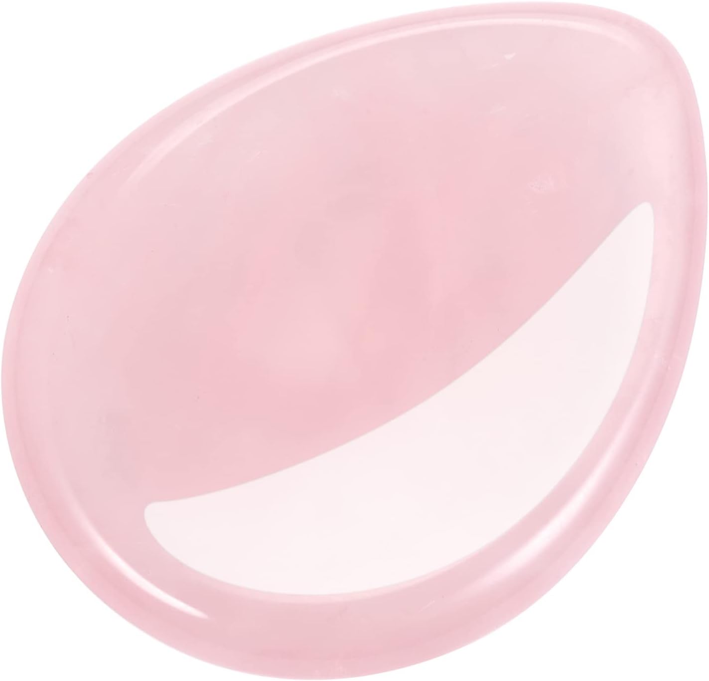 CrystalTears Rose Quartz Crystal Worry Stone Thumble Polished Healing Crystals Pocket Palm Stone Thumb Worry Stones for Anxiety Stress Relief Crystal Therapy