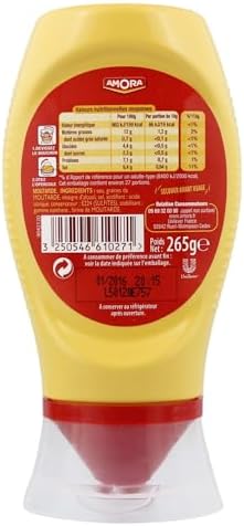 Amora Moutarde de Dijon (Flacon Souple) 265g