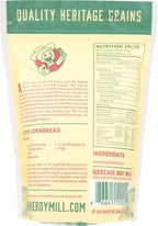 Marsh Hen Mill Stone Ground White Cornmeal | Heirloom Corn Flour | All Purpose Flour For Baking & Cooking | Versatile & Consistent Results | Grown on Family Farm | Stone Ground Cornmeal | 24 Oz Pack