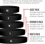 ROAD iD Official Stretch ID Bracelet for Men and Women - Stretchable and Comfy Silicone Bracelets w/Identification, Emergency & Medical Information for Athletes & Travelers (13mm Wide)