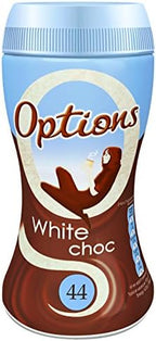 Options White Hot Chocolate Jar 220G Case Of 6