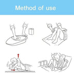 Bariatric Adults Bedpan, Bedpan for Bedridden Postpartum Women, Hospital Home Bed Pan with No Spill or Splash Design, Thick Stable PP Bedpans with Lid, for Bed-Bound Patient for Women Men.