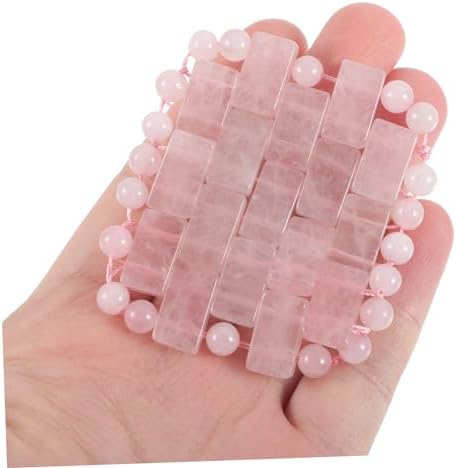 Beaupretty Jade Patch Sleep Mask for Dry Eyes Massage Tools Natural Quartz Cover Blindfold for Spa Use
