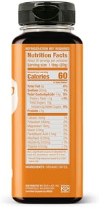 Date Lady Organic Date Syrup 18 oz Squeeze Bottle | Vegan, Paleo, Gluten-free & Kosher | Sugar Substitute | More Nutrition Than Maple Syrup or Honey