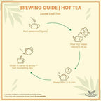 TeaNOURISH Darjeeling Roasted Black Tea | Darjeeling Loose Leaf Tea | Full Bodied & Robust | Freshly Sourced From Single Estate | Brew as Hot or Iced Tea - 3.53oz/100g