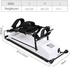 Small,Knee Joint Rehabilitation Trainer, Leg Bending Exercise Lower Limb Knee Flexion and Extension Exercise Equipment Home Use, 0°-120° Angle Adjustment/Straightening Exercise