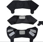 XGOPTS Double Shoulder Brace Thermal Self-Heating Shoulder Support Compression Sleeve Wraps Breathable Neoprene Shoulder Pad Protector Rotator Cuff Brace for Shoulder Relief