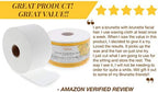 Gigi Non Woven Cloth Epilating Roll for Hair Removal, Facial Waxing Strip Roll for Soft Waxes, 50 Yards