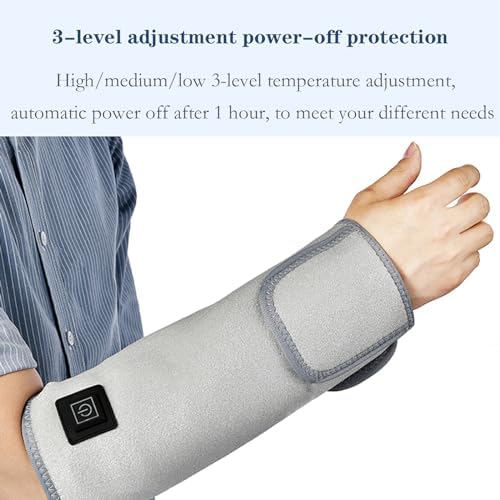 KEhtu Dialysis Hot Compress Care Cover, Dialysis Product Protector, Intelligent Temperature Control, Even Heating, 3-Level Adjustment, Relieve Pain